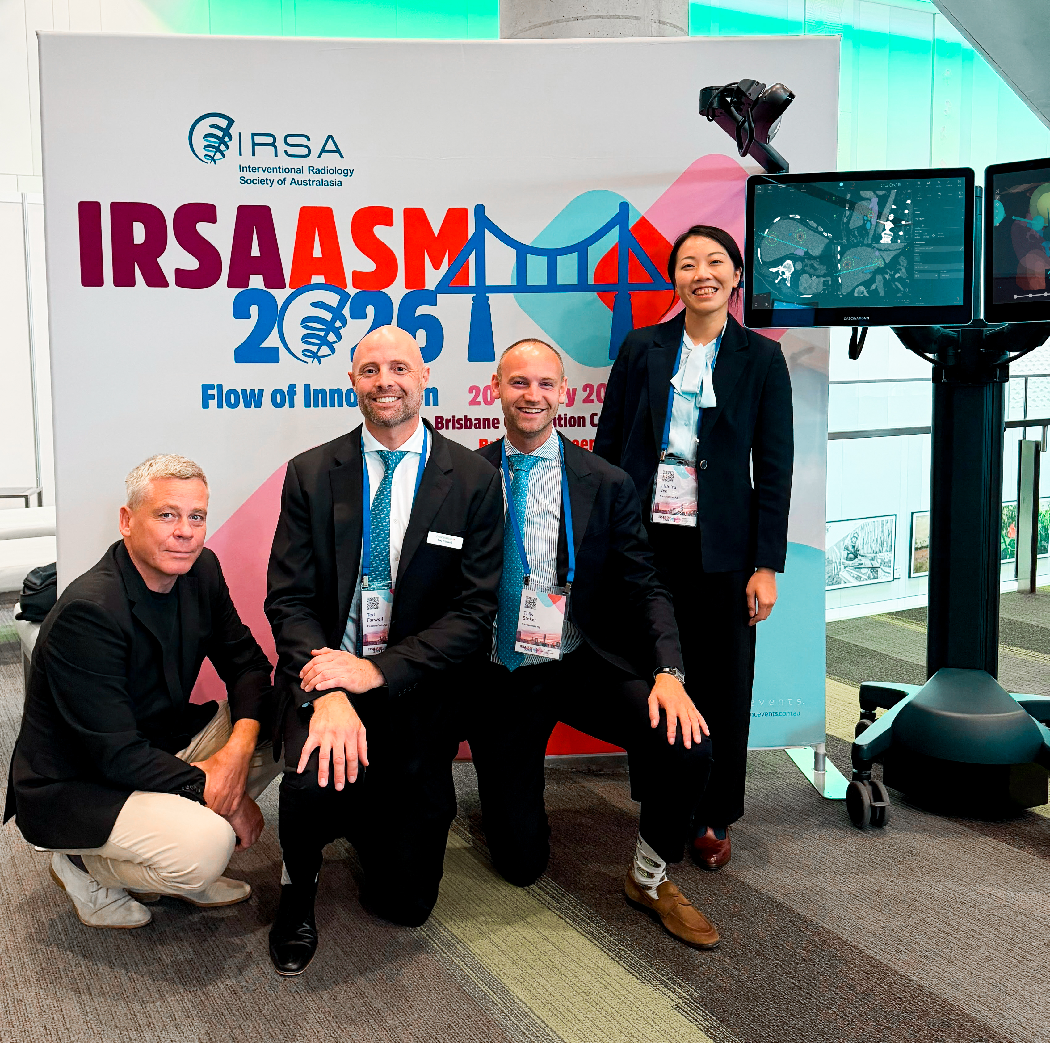 The team of Stefan Weber, Ted Farwell, Thijs Stoker, and Hsin-Yu Jen